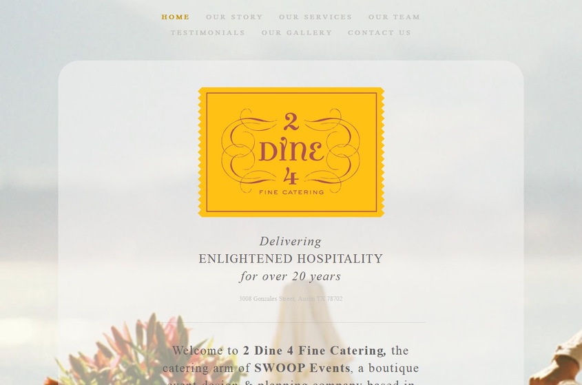 2 Dine 4 wedding vendor photo