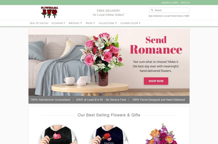 Flowerama wedding vendor photo