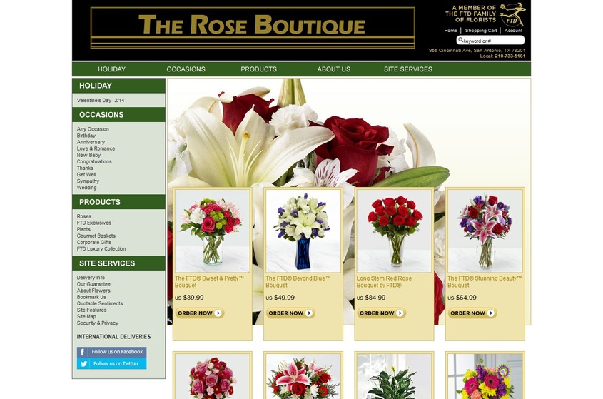 The Rose Boutique wedding vendor photo