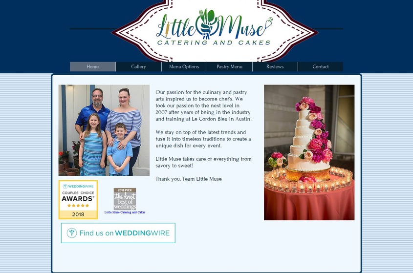 Little Muse Catering and Cakes wedding vendor photo