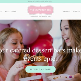 Photo of The Cupcake Bar, a wedding cake bakery in Austin