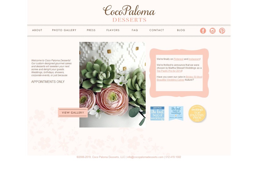 Coco Paloma Desserts wedding vendor photo