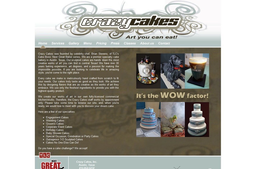 Crazy Cakes wedding vendor photo