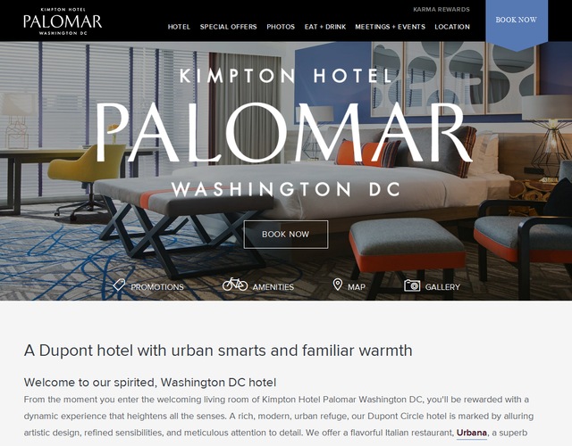 Hotel Palomar DC wedding vendor photo