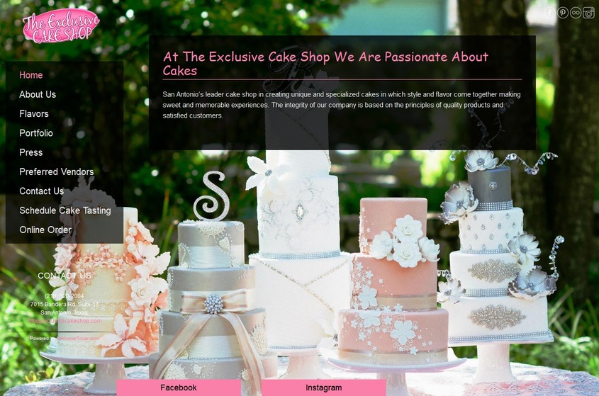 The Exclusive Cake Shop wedding vendor photo