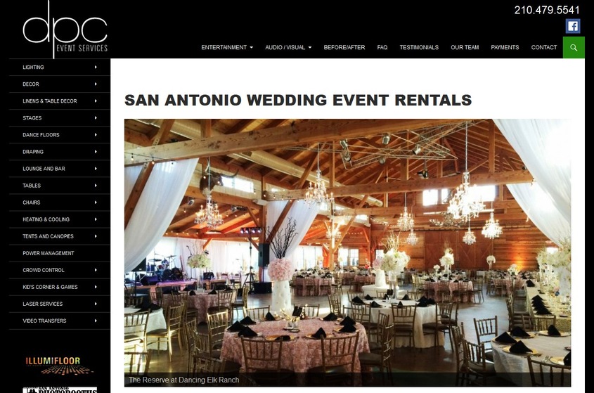 DPC Event Services wedding vendor photo