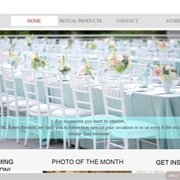 Photo of Ml Event Rentals, a wedding rentals in Austin