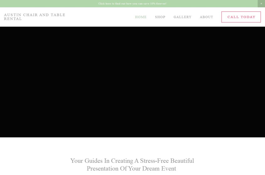 Austin Chair & Table Rental wedding vendor photo