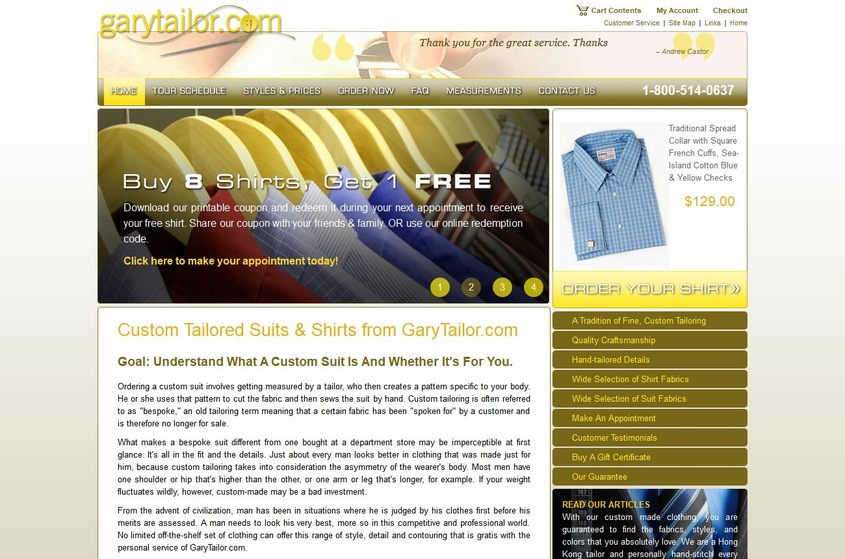 Gary Tailor wedding vendor photo