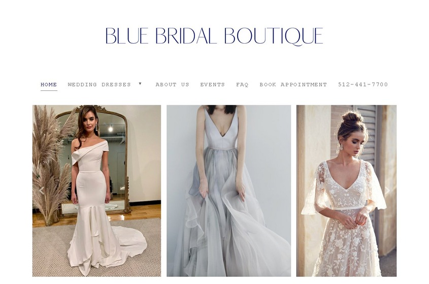 Blue Bridal Boutique wedding vendor photo