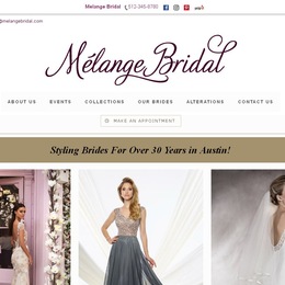 Photo of Melange Bridal, a wedding bridal boutique in Austin
