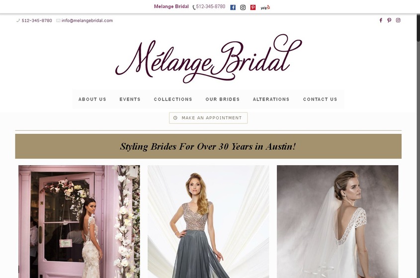 Melange Bridal wedding vendor photo