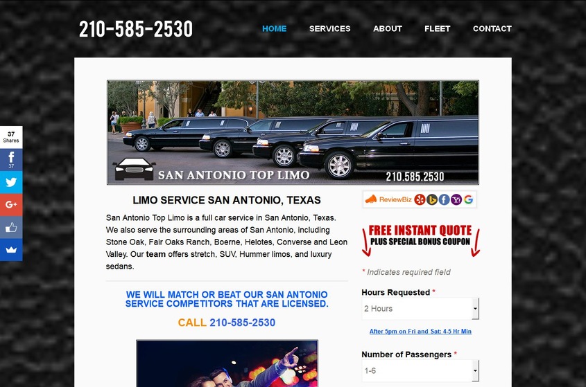 San Antonio Top Limo wedding vendor photo