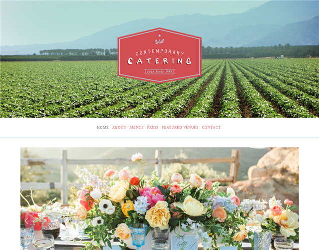 Contemporary Catering wedding vendor photo