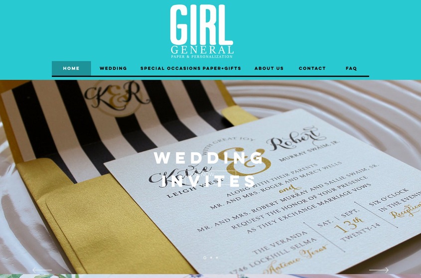 Girl General wedding vendor photo
