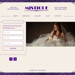 Photo of Mistique Salon, a wedding hair and make-up artist in San Antonio