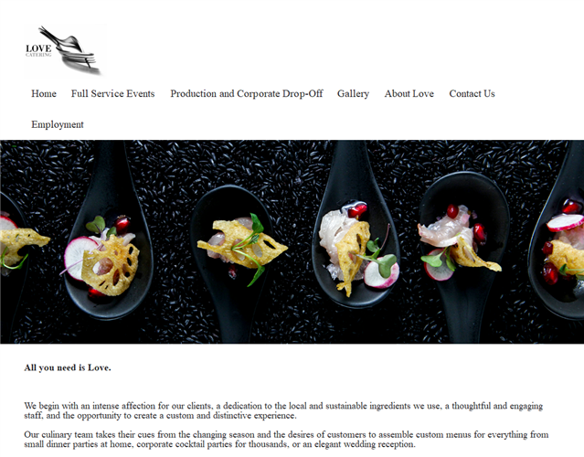 Love Catering wedding vendor photo