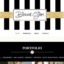 Photo of Blowout Glam, a wedding hair and make-up artist in San Antonio