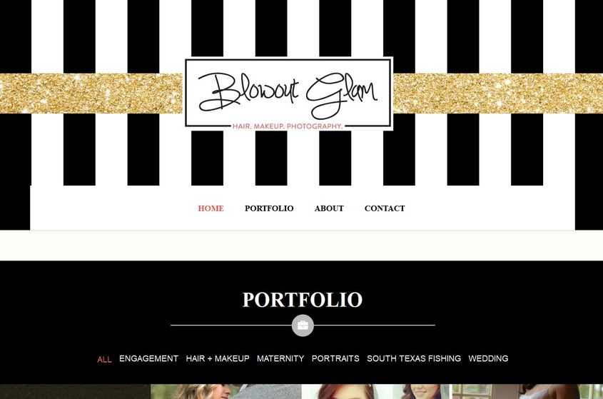 Blowout Glam wedding vendor photo