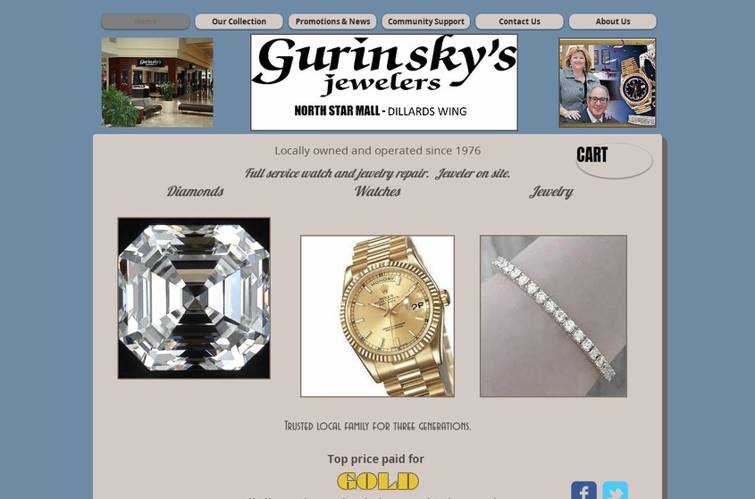 Gurinsky's Jewelers wedding vendor photo