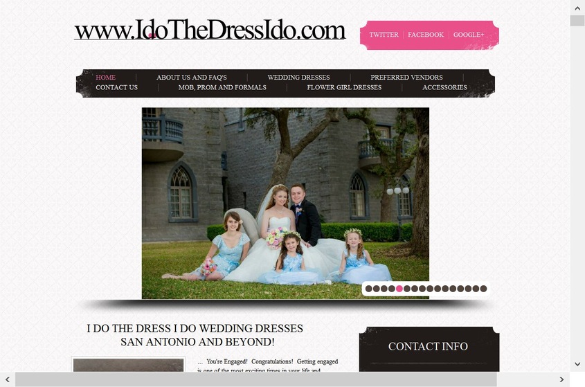 I Do The Dress I Do Wedding Dresses San Antonio wedding vendor photo