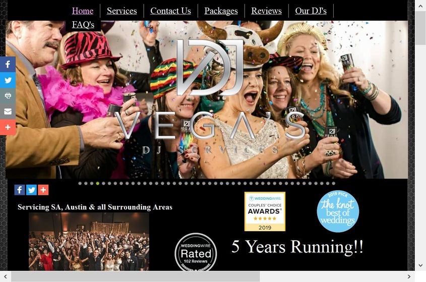Vega's DJ Services wedding vendor photo