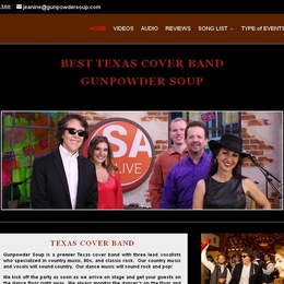 Photo of Gunpowder Soup Band, a wedding live music in San Antonio