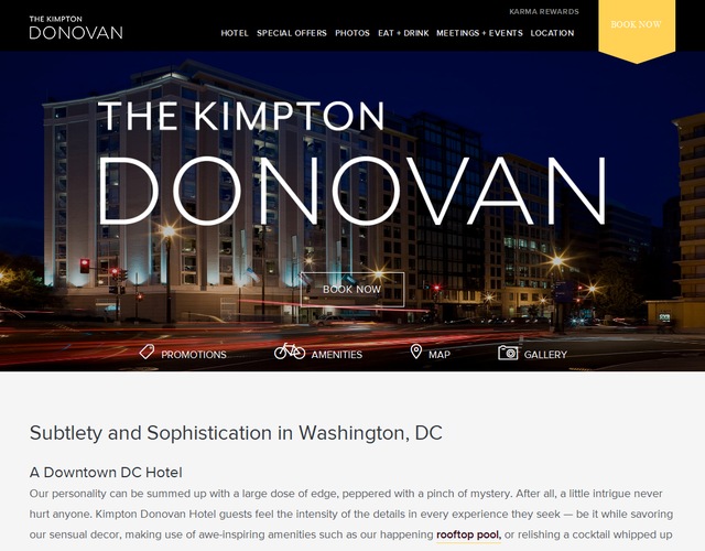 Donovan Hotel DC wedding vendor photo