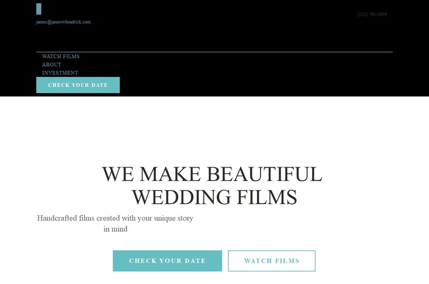 J. Headrick Wedding Videography wedding vendor photo