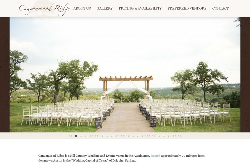 Canyonwood Ridge wedding vendor photo
