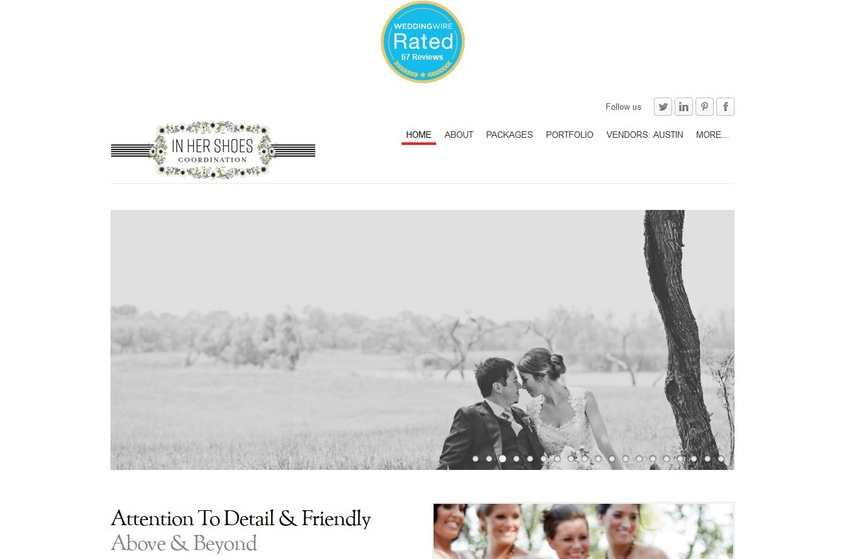 In Her Shoes Coordination wedding vendor photo