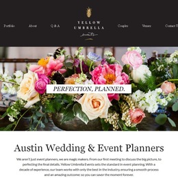 Photo of Yellow Umbrella Events, a wedding planner in Austin