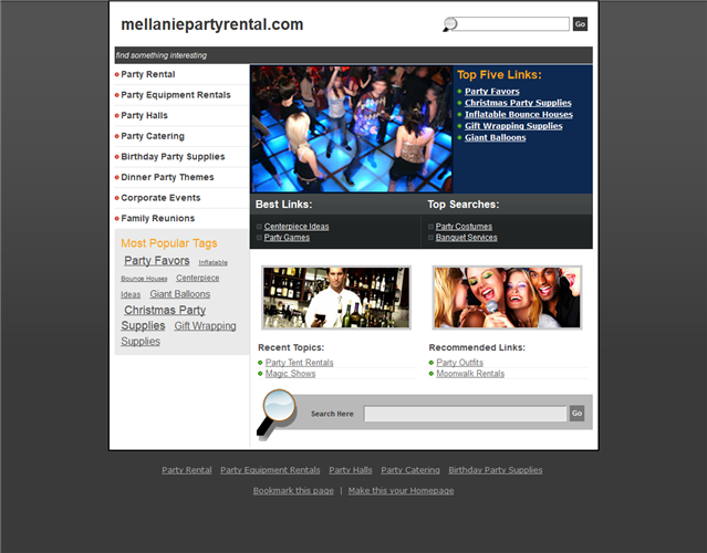 Mellanie Party Rental wedding vendor photo