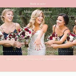 Photo of Makeup By Adrienn, a wedding hair and make-up artist in Austin