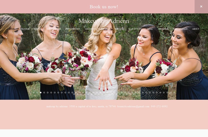 Makeup by Adrienn wedding vendor photo