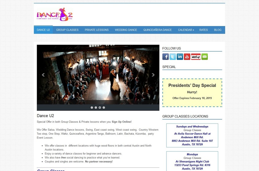 Dance U2 wedding vendor photo