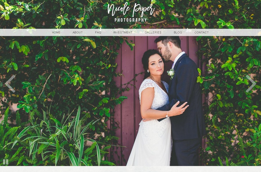 Nicole Piper Photography wedding vendor photo