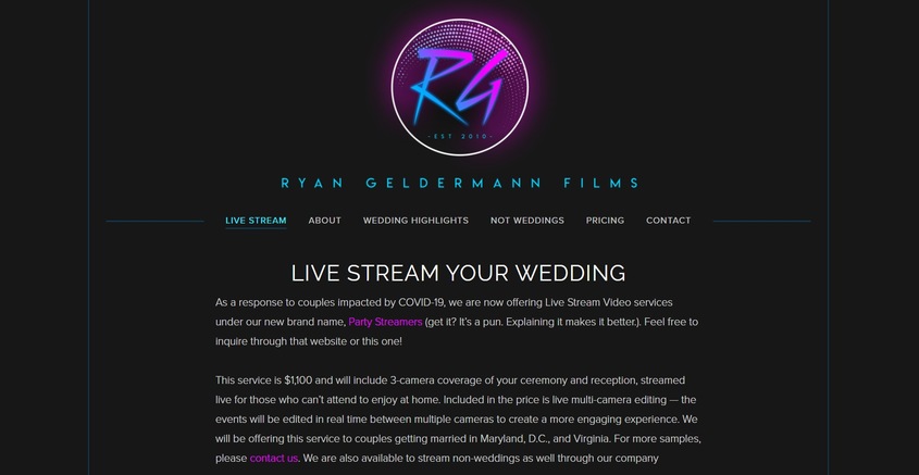 Ryan Geldermann wedding vendor photo