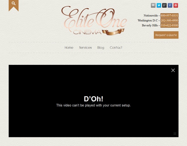 Elite One Cinema wedding vendor photo