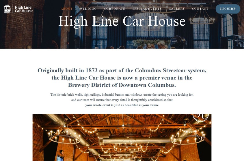 High Line Car House wedding vendor photo