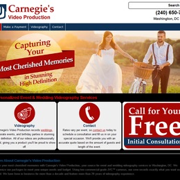 Photo of Carnegie's Video, a wedding videographer in Washington DC