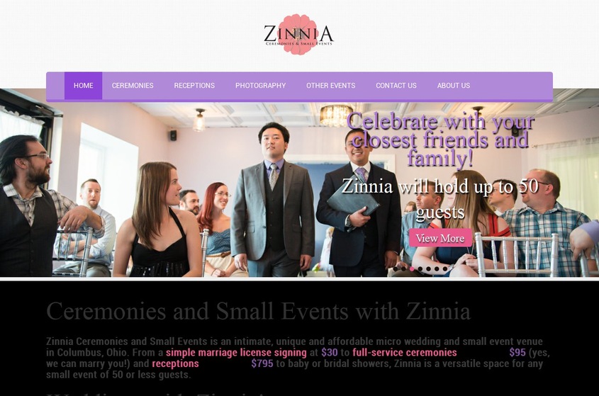 Zinnia Ceremonies & Small Events wedding vendor photo