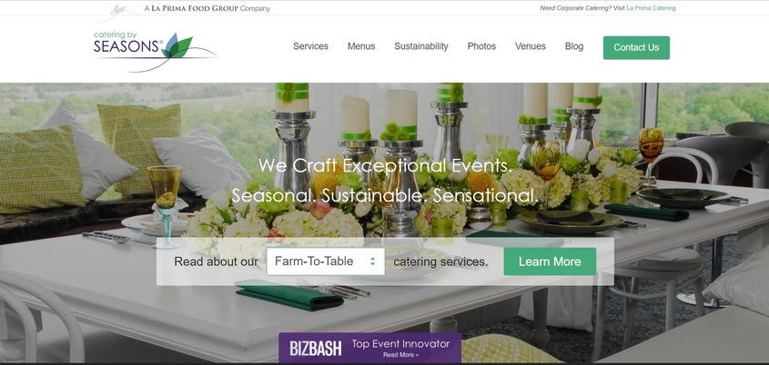 Catering by Seasons wedding vendor photo