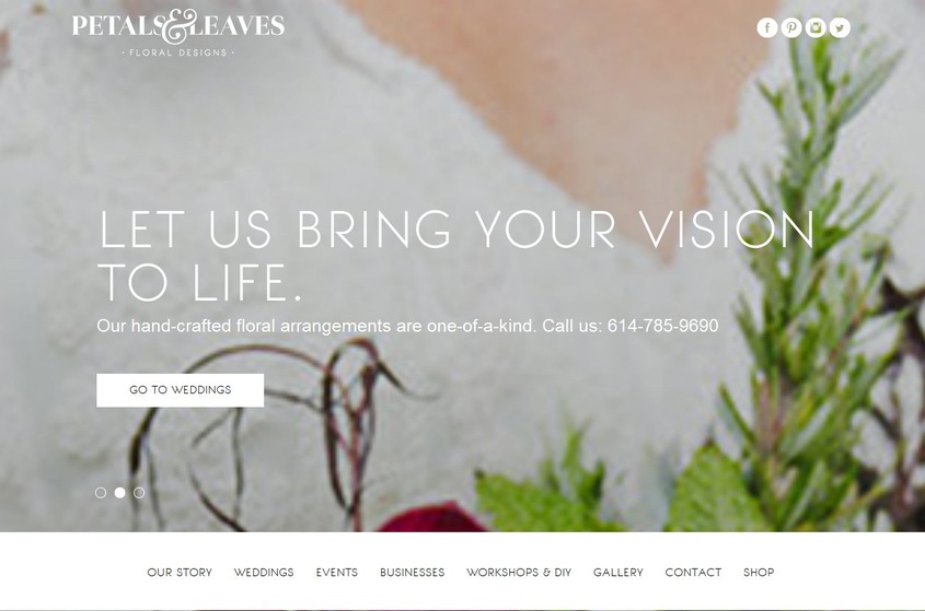 Petals & Leaves wedding vendor photo