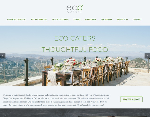 Eco Caters wedding vendor photo