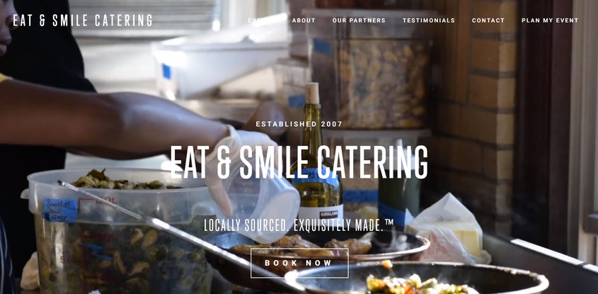 Eat & Smile Catering wedding vendor photo