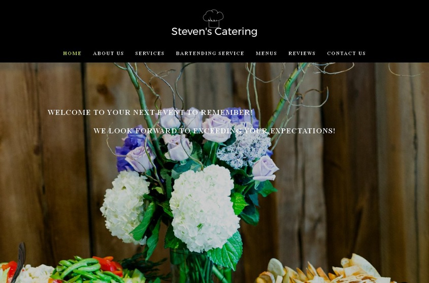 Steven's Catering wedding vendor photo