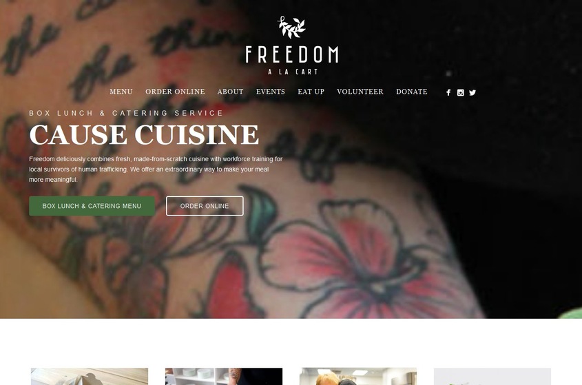 Freedom a la Cart wedding vendor photo