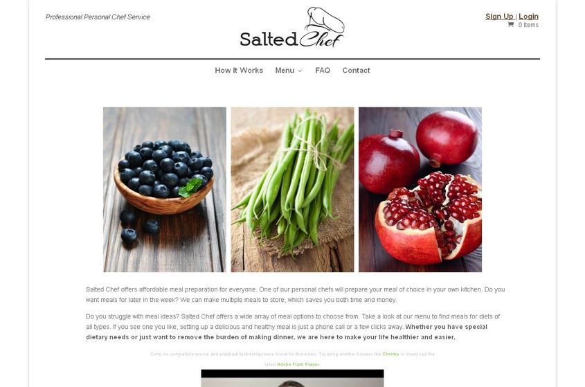 Salted Chef Personal Chef wedding vendor photo
