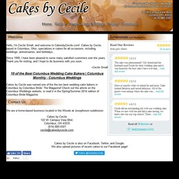 Photo of Cakes By Cecile, a wedding cake bakery in Columbus